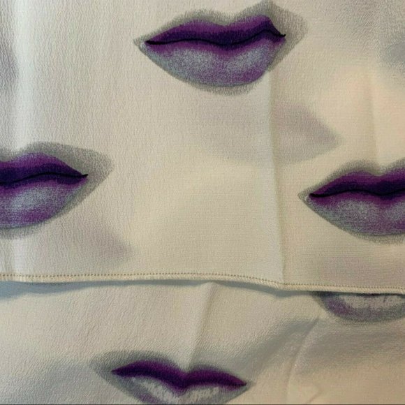 PRADA LIPS LIP PRINT SKIRT ICONIC VINTAGE S2000 RARE COLLECTIBLE SIZE 40 / US 6 - Picture 13 of 13